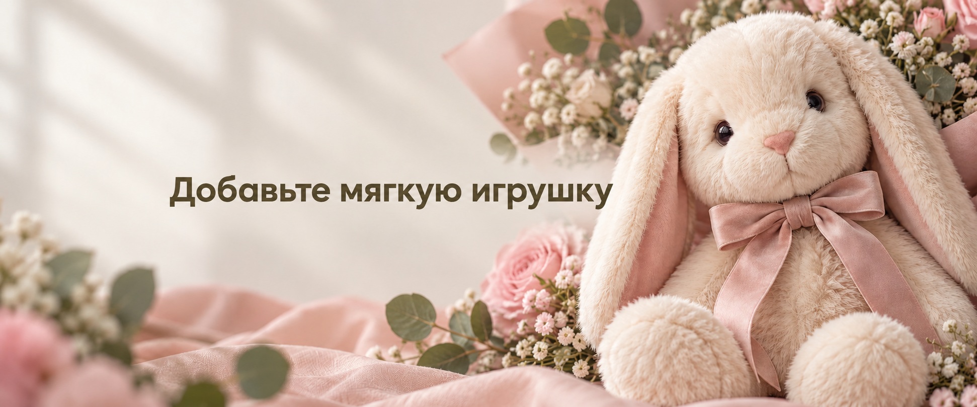 Добавьте мягкую игрушку